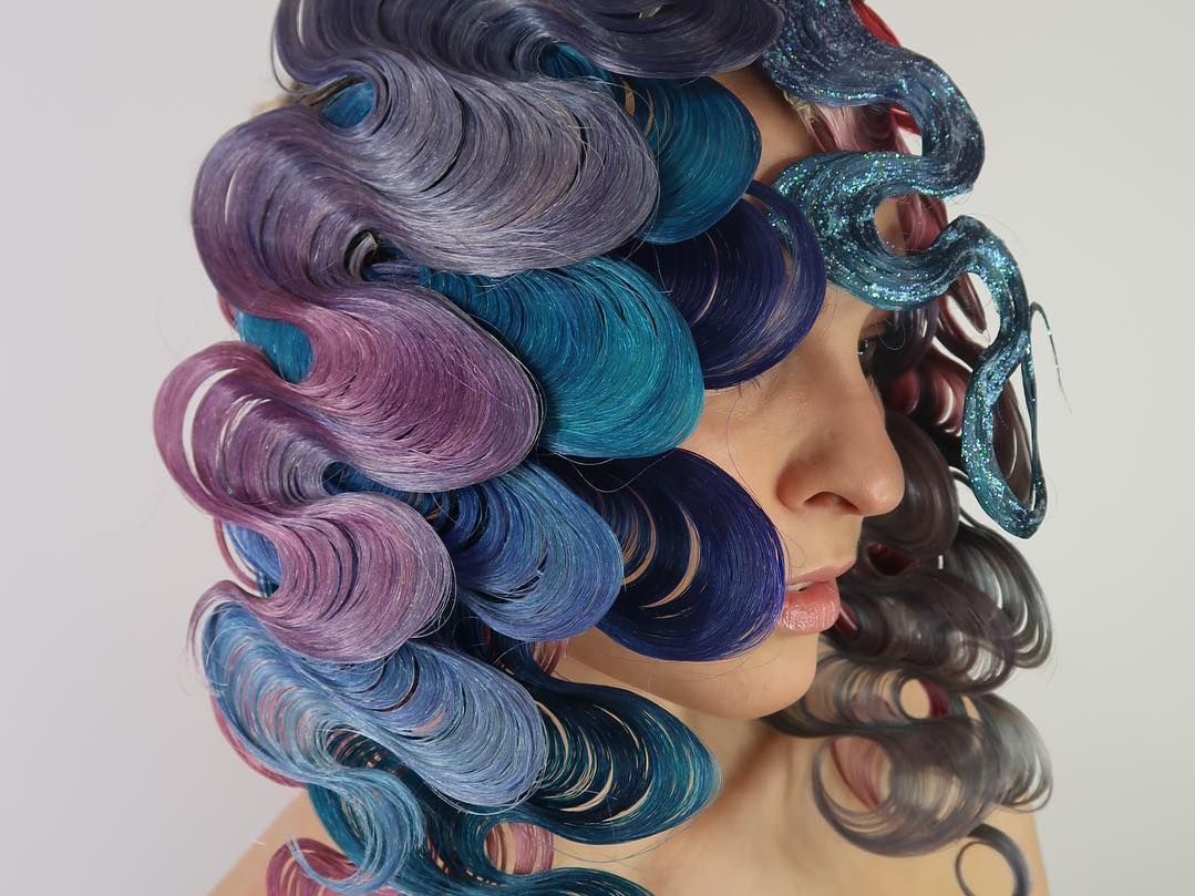 Dramatic Mermaid Shoulder Waves Dramatic Mermaid Shoulder Waves — Finger Waves 2027