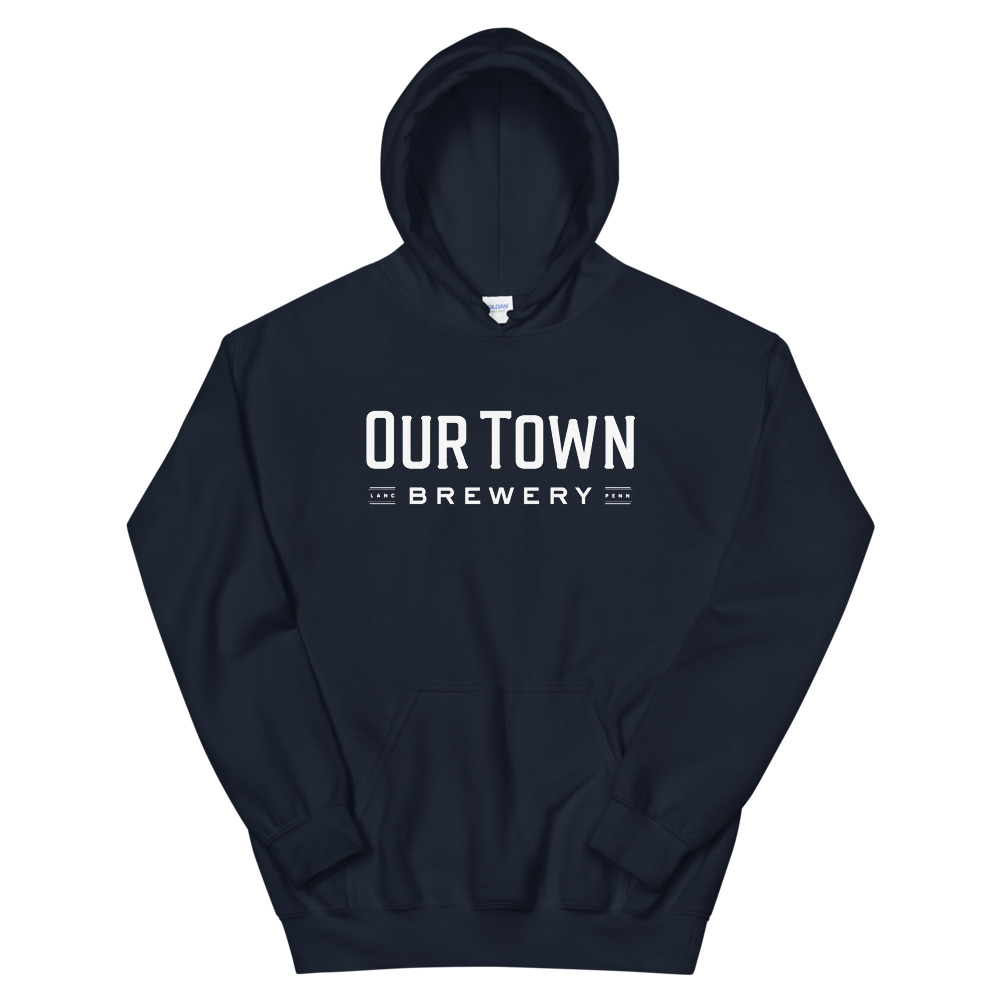 Graphic Navy Hoodie for Casual Days Graphic Navy Hoodie for Casual Days — Brewery Outfits 2027
