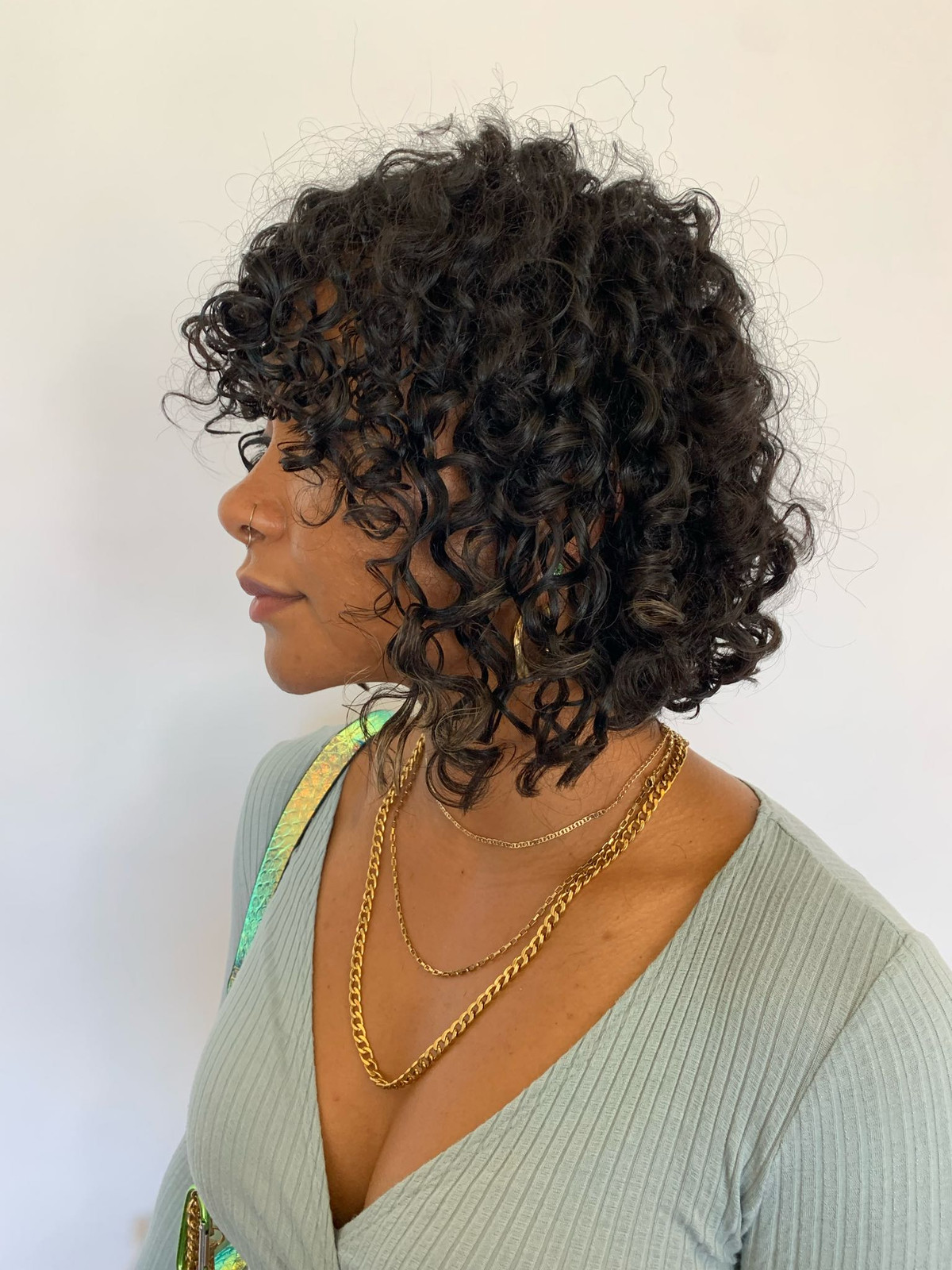 Short Black Curly Cut With Bangs Short Black Curly Cut With Bangs — 3A Curly Hairstyles 2027