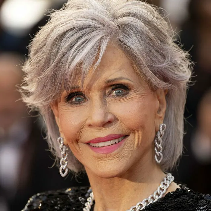 Voluminous Gray Pixie With Fringe Voluminous Gray Pixie With Fringe — Haircuts 2027 for Women Over 50