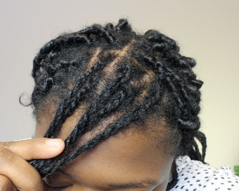 Visual Idea — The Locs Are Black With A Wavy Texture Visual Idea — The Locs Are Black With A Wavy Texture — Distressed Locs 2027