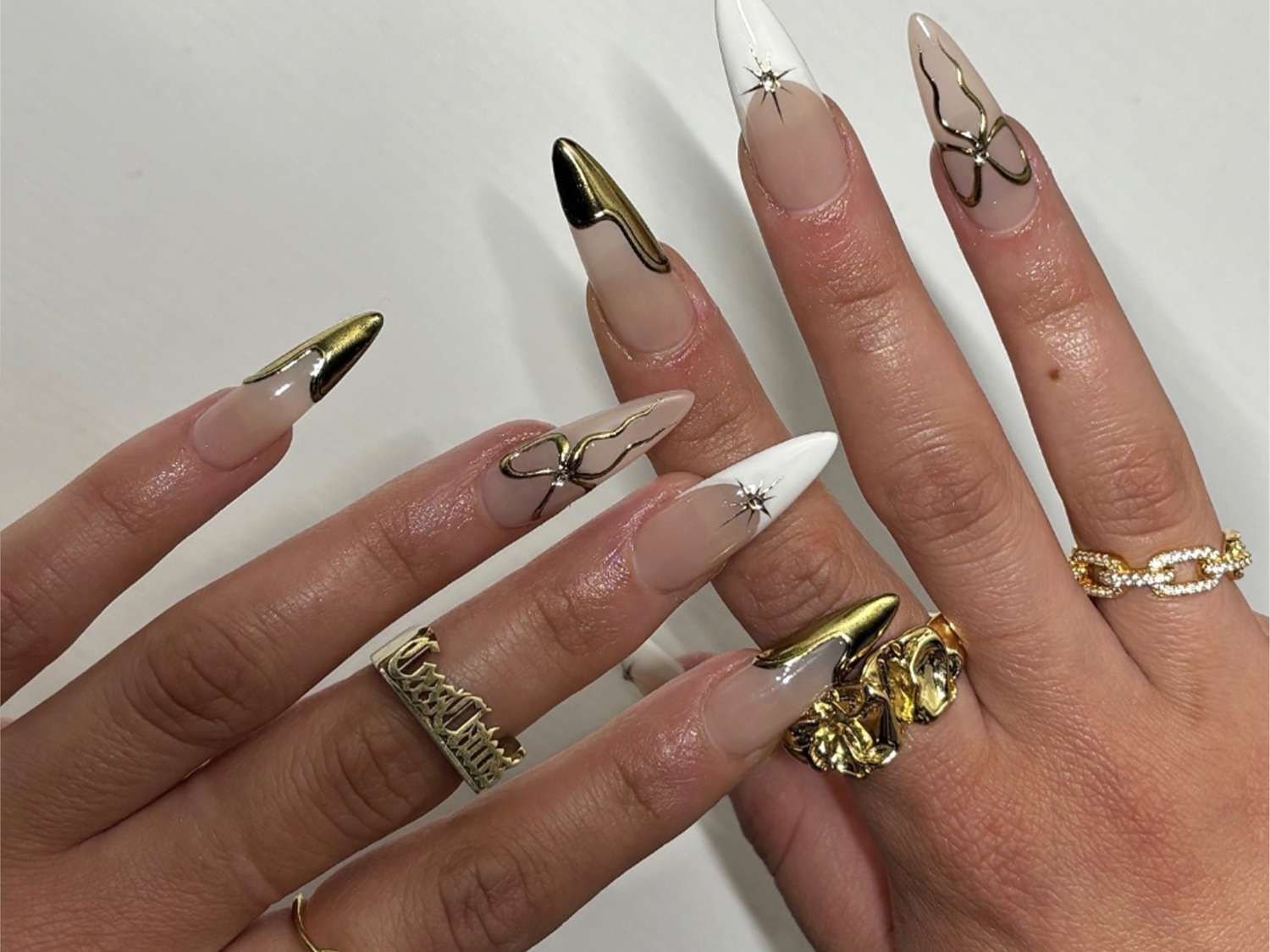Elegant Celebratory Visual Idea Elegant Celebratory Visual Idea — Long Bow Nails 2027