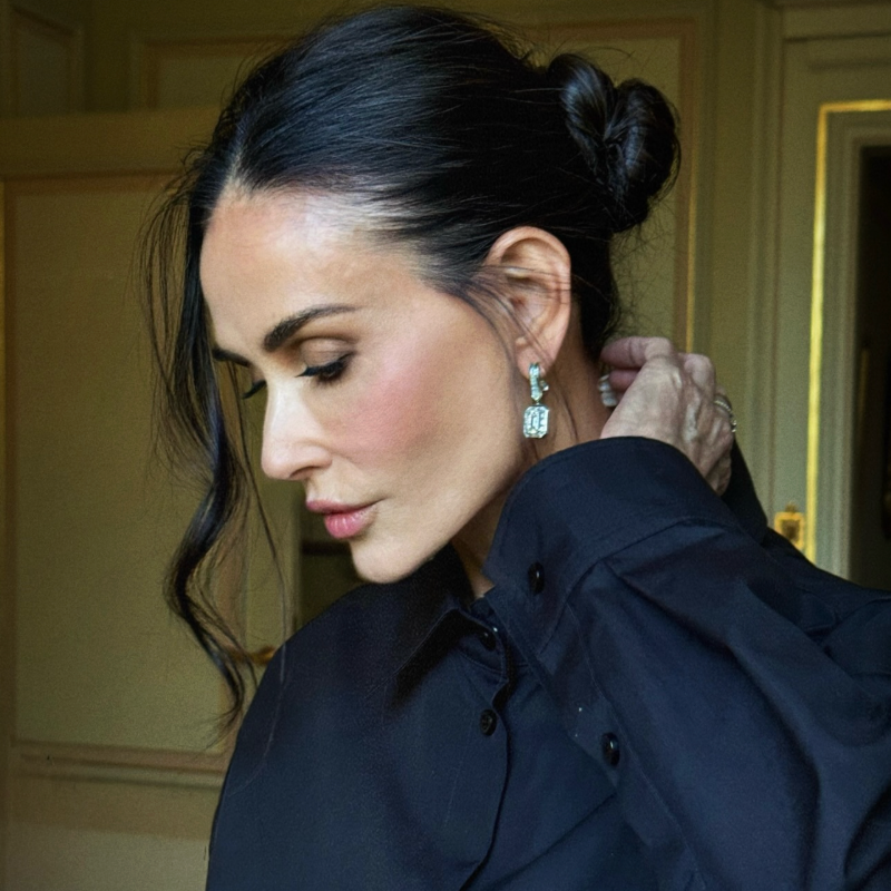 Slicked Bun With Wispy Bangs Slicked Bun With Wispy Bangs — Slicked Back Bun 2027