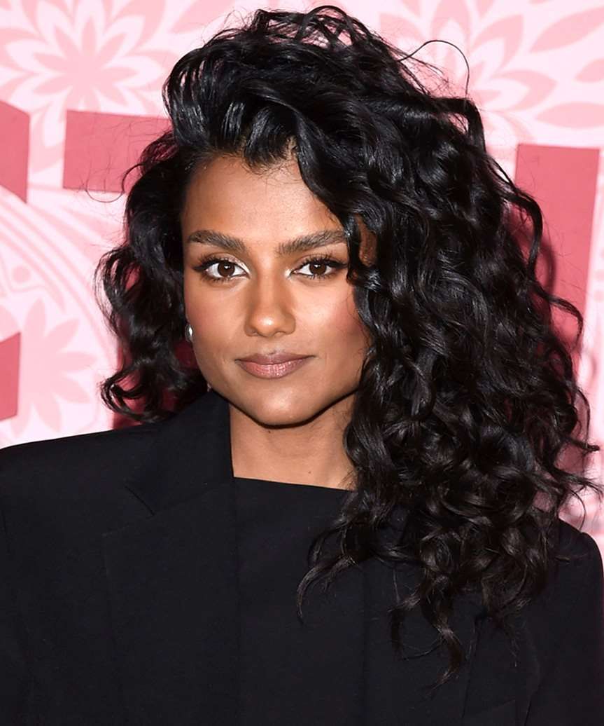 Thick Black Curly Shoulder-Length Thick Black Curly Shoulder-Length — Side Part Hairstyles 2027
