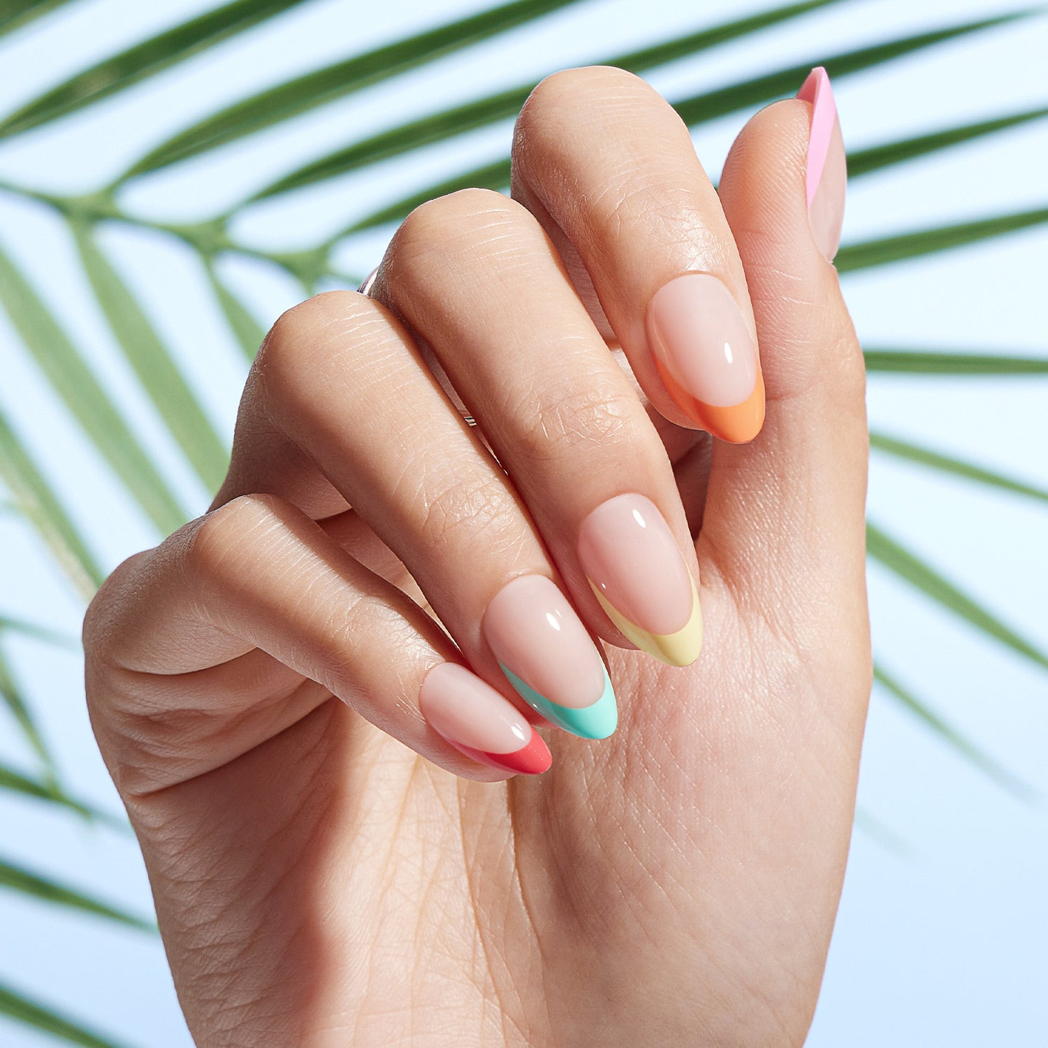 Summer Visual Idea Summer Visual Idea — Colored Micro French Nails 2027