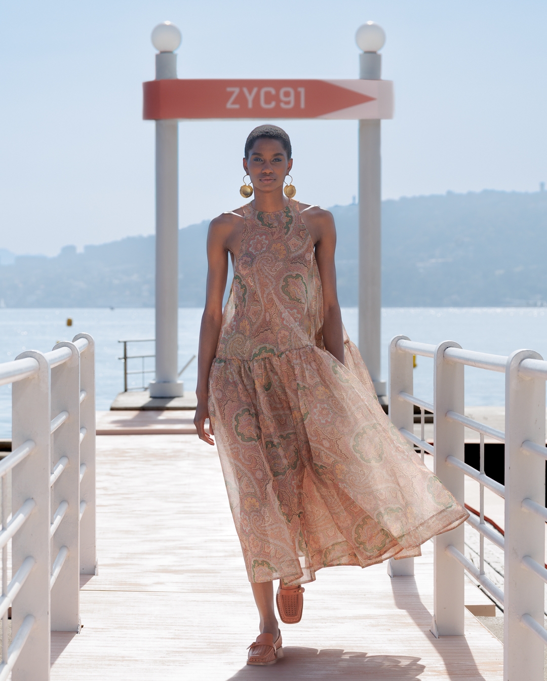 Flowing Paisley Maxi Dress for Elegant Cruise Days — Cruise Outfits 2027