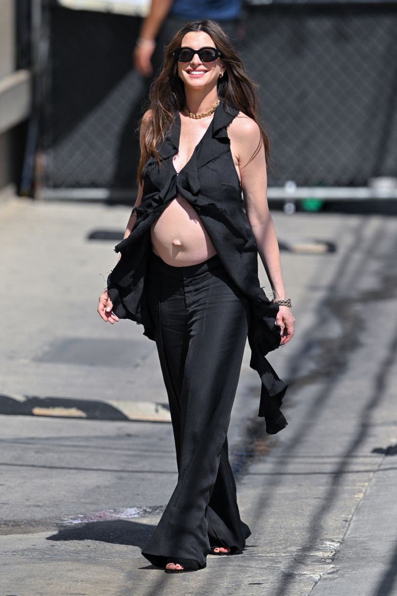 Asymmetrical Ruffle Top with Flared Trousers Asymmetrical Ruffle Top with Flared Trousers — Gender Reveal Outfits 2027