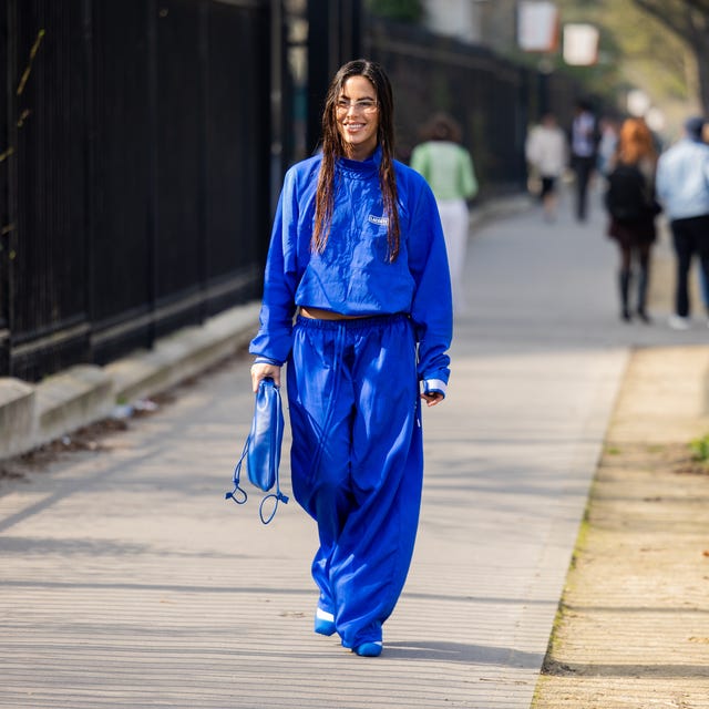 Sporty Royal Blue Tracksuit for Casual Wear Winter Blue Outfits 2027