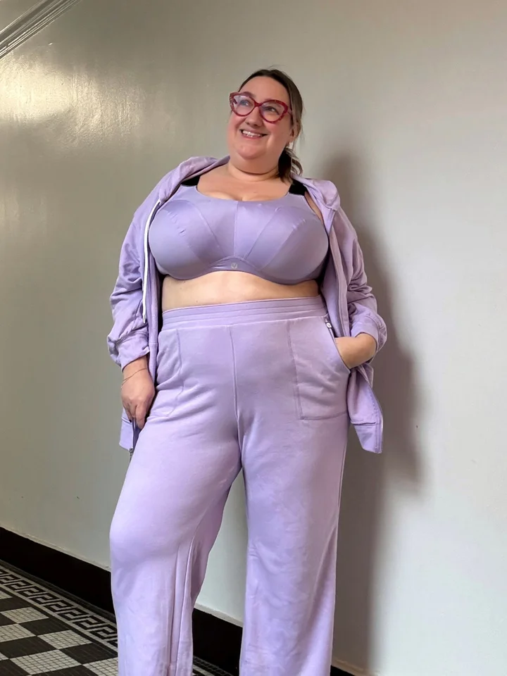 Lavender Terry Cloth Set for Relaxed Gym Comfort — Gym Outfits 2027