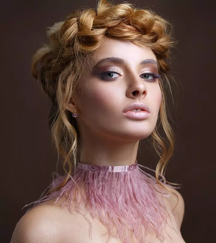 Shoulder Length Visual Idea — Crown Braid 2027