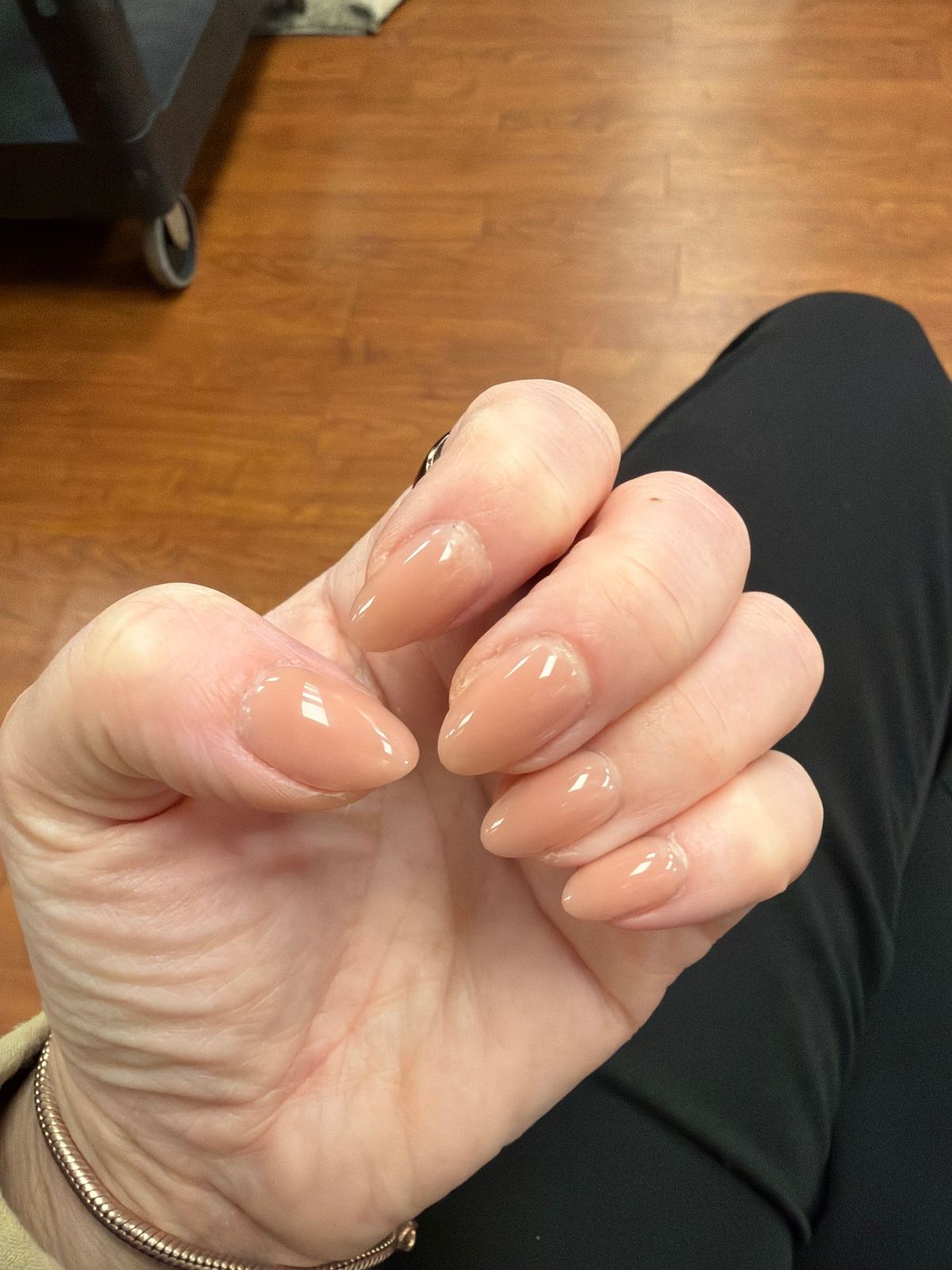 Opaque Milky White Short Stiletto Opaque Milky White Short Stiletto — Polygel Nails 2027