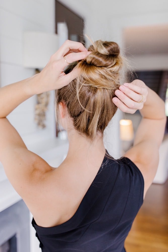 Effortless Messy Bun — Vacation Hairstyles 2027