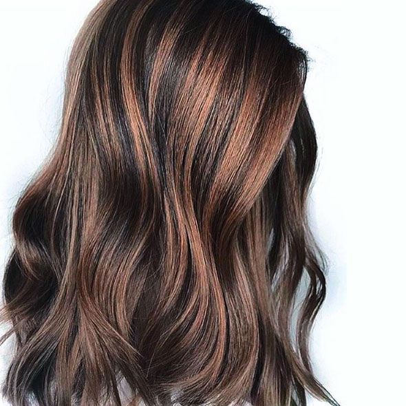 Chin Bob With Copper Caramel Balayage — Spring Balayage 2027