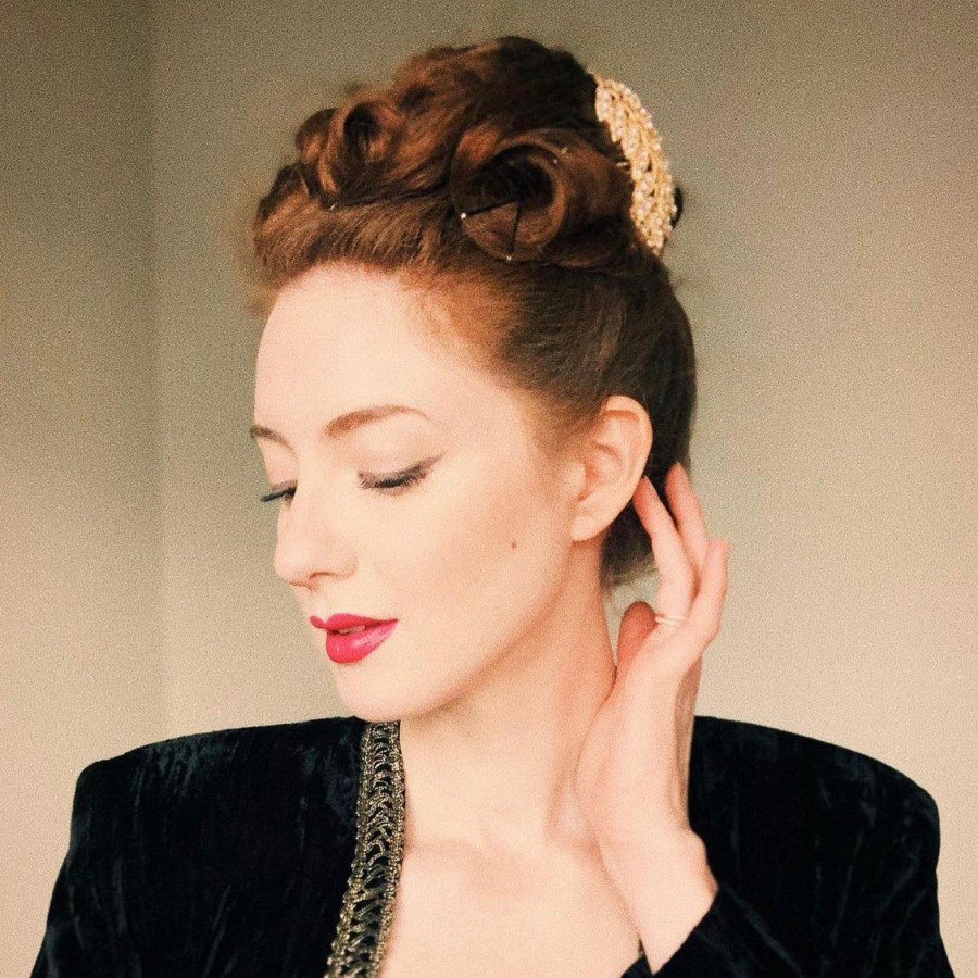 Updo Visual Idea Updo Visual Idea — Holiday Hairstyles 2026