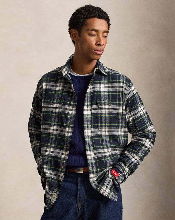 Smart Casual Blend: Flannel Over a Sweater with Dark Denim Smart Casual Blend: Flannel Over a Sweater with Dark Denim — Flannel Outfits 2027
