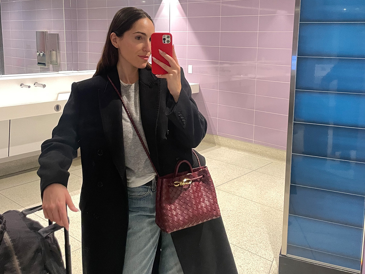Classic Trench Coat and Striped Shirt Combination Classic Trench Coat and Striped Shirt Combination — Business Trip Outfits 2027