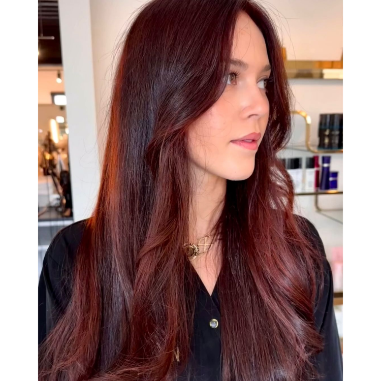 Deep Burgundy Red With Chestnut Undertones — Chestnut Red Hair 2027