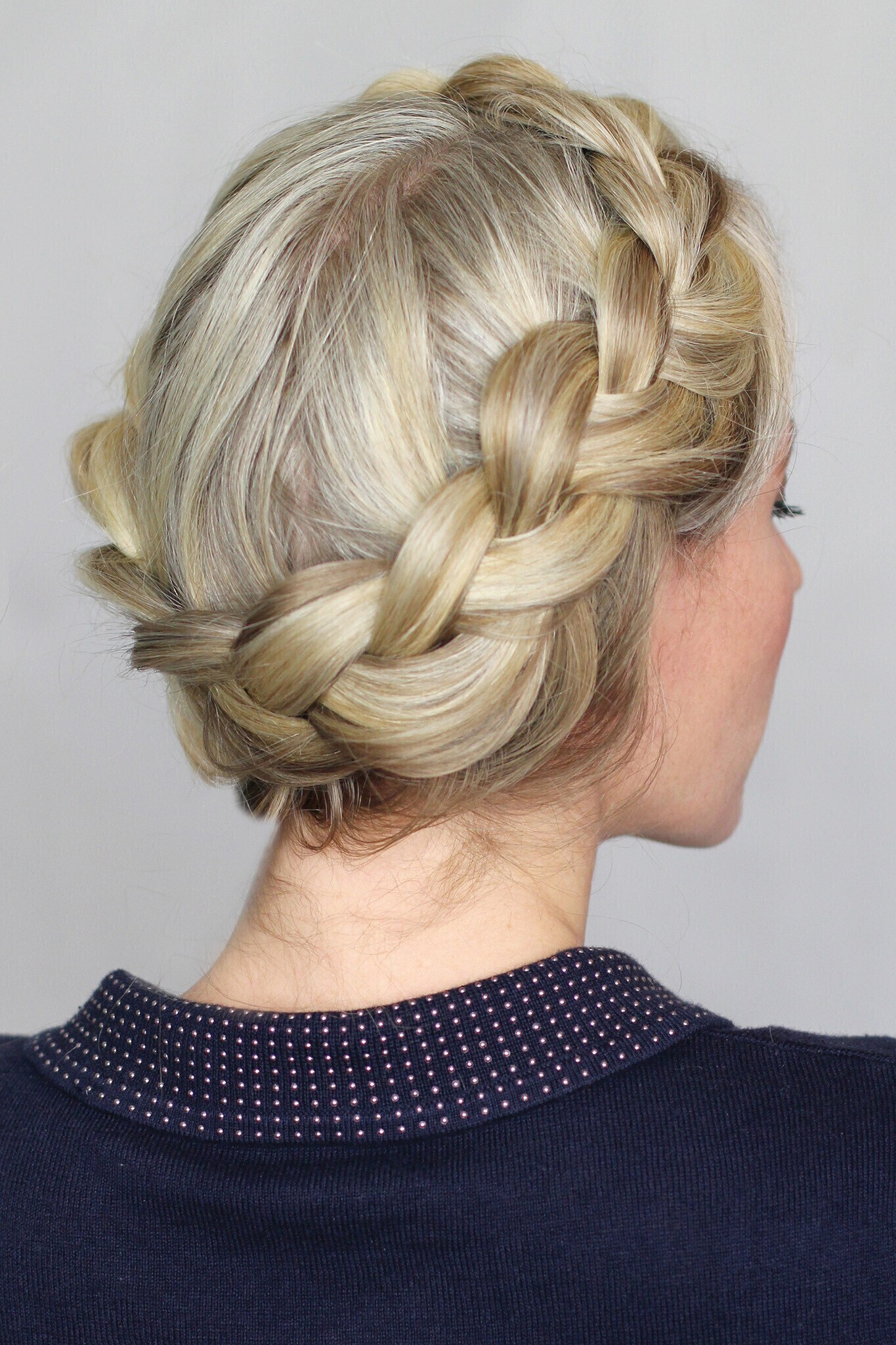 Ash Blonde With Lighter Highlights Visual Idea — Crown Braid 2027