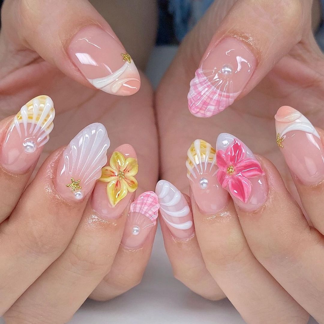 Glossy Visual Idea — Coastal Nails 2027