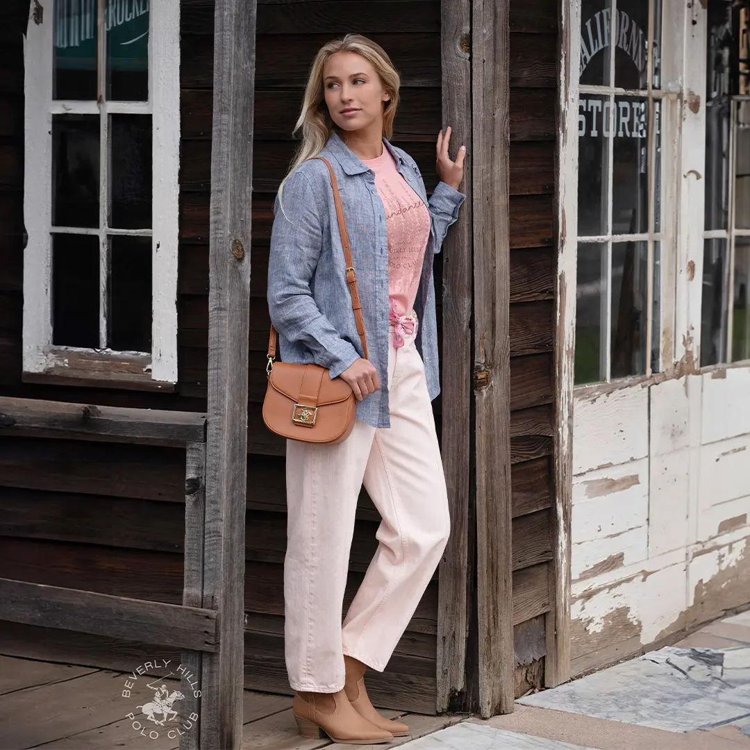 Relaxed Spring Vibes: Linen Shirt, T-Shirt, and Wide-Leg Pants Relaxed Spring Vibes: Linen Shirt, T-Shirt, and Wide-Leg Pants — Modest Outfits 2027