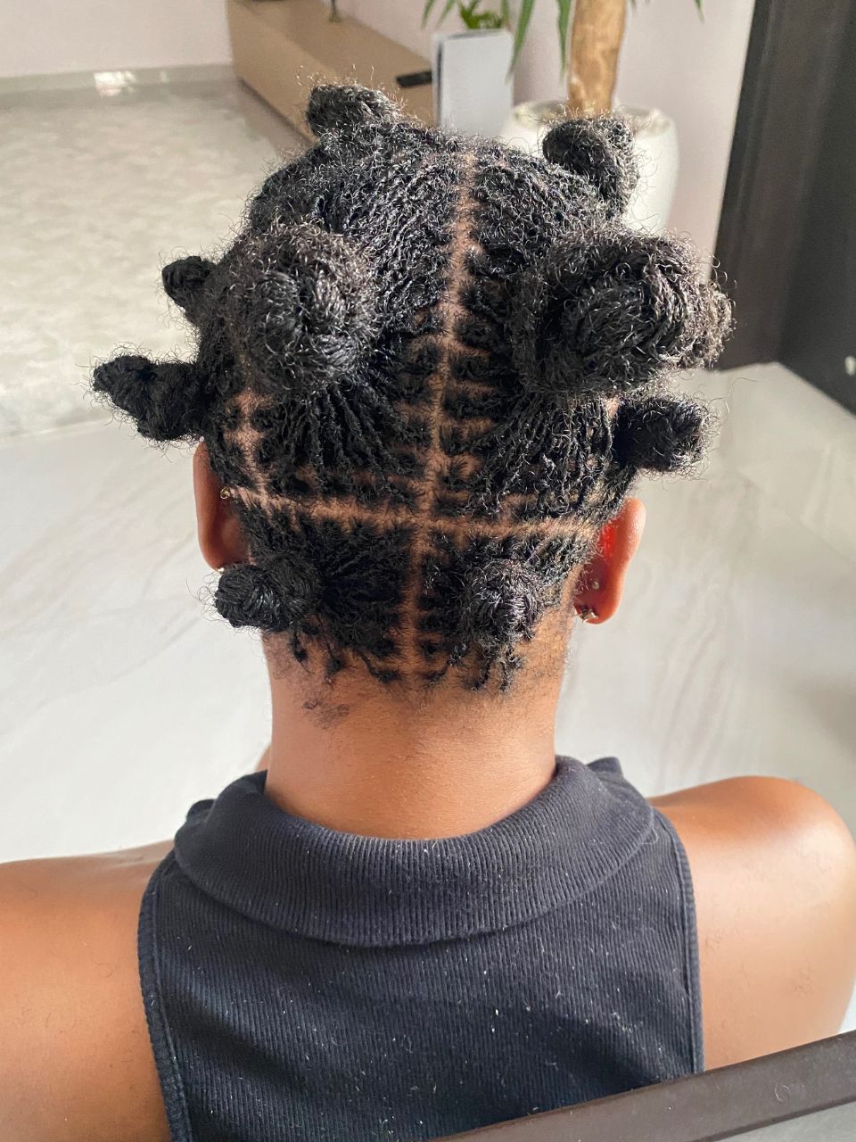 Neat Grid Bantu Knots Neat Grid Bantu Knots — Microlocs Locs 2027
