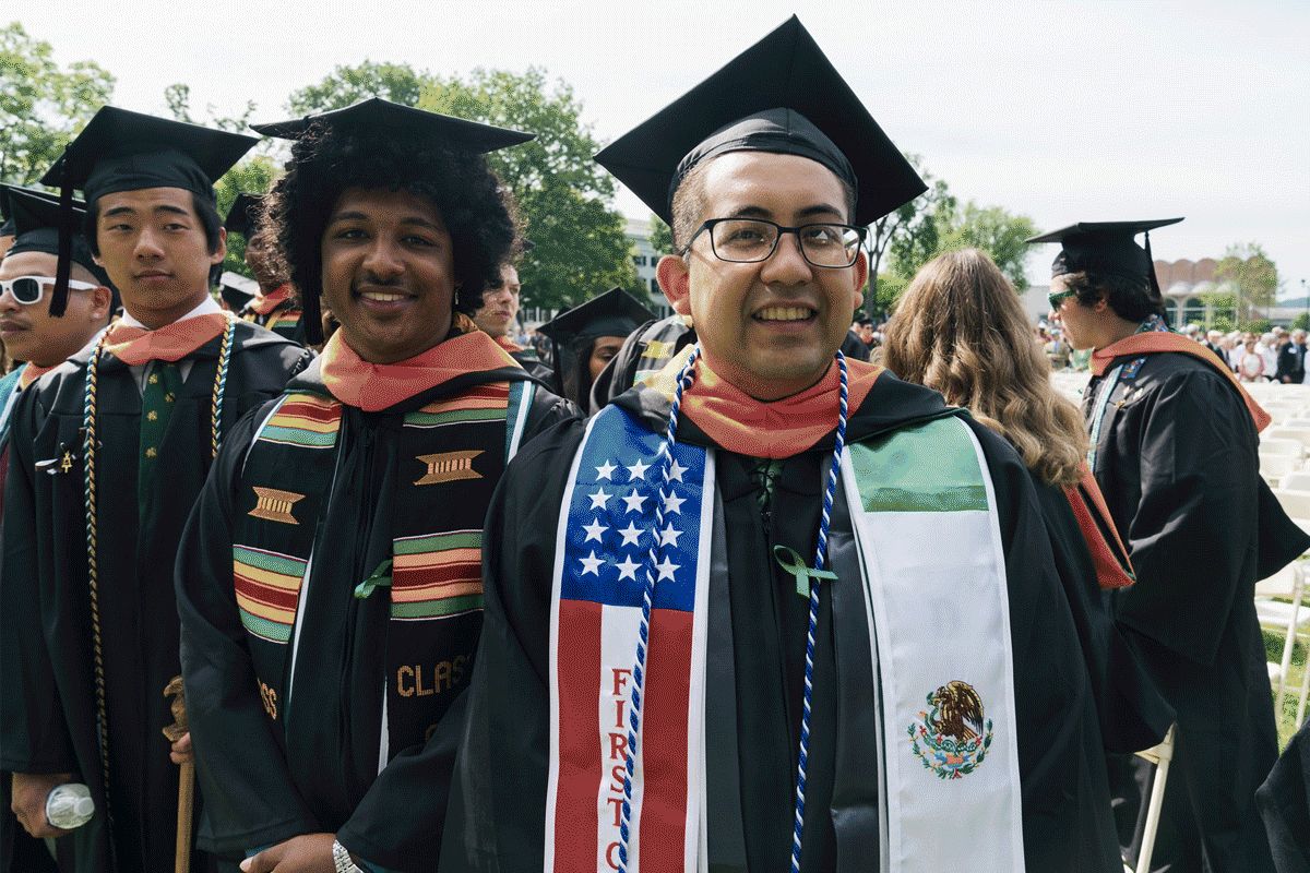 Decorative Stoles Add Personality to Graduation Gowns — Graduation Speaker Outfits 2027