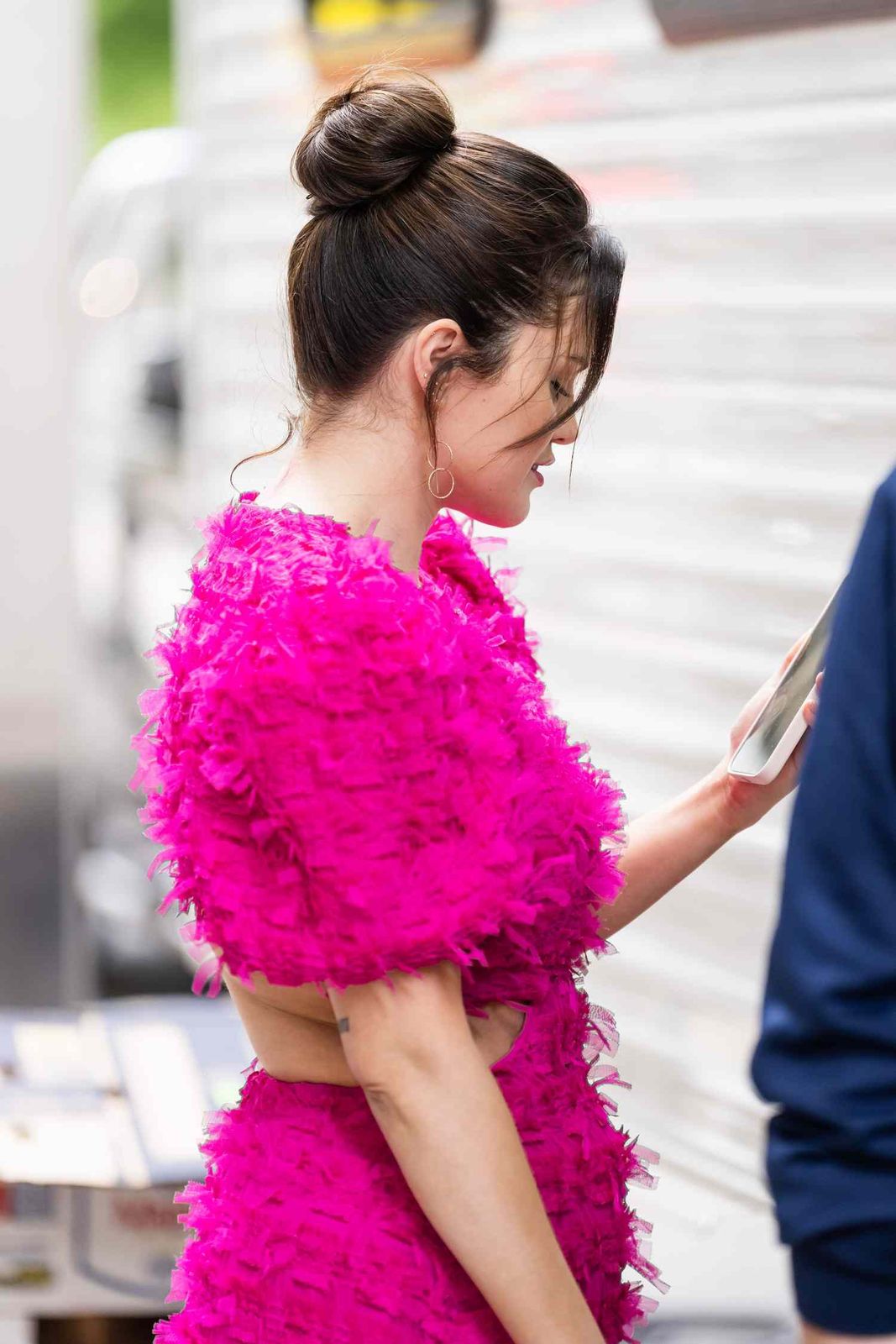 Sleek High Bun With Face-Framing Tendrils Sleek High Bun With Face-Framing Tendrils — Sock Bun 2027