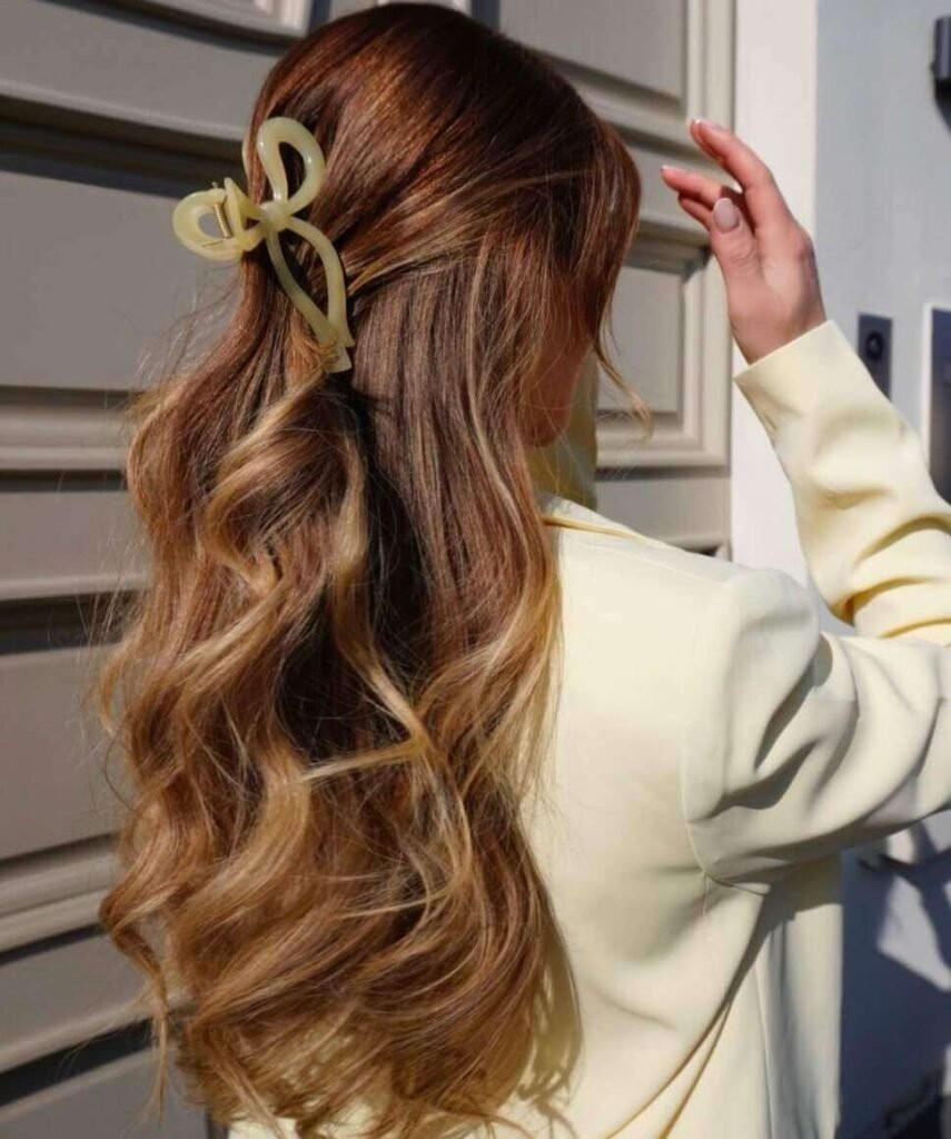 Back View Visual Idea Back View Visual Idea — Claw Clip Twist Hairstyles 2027