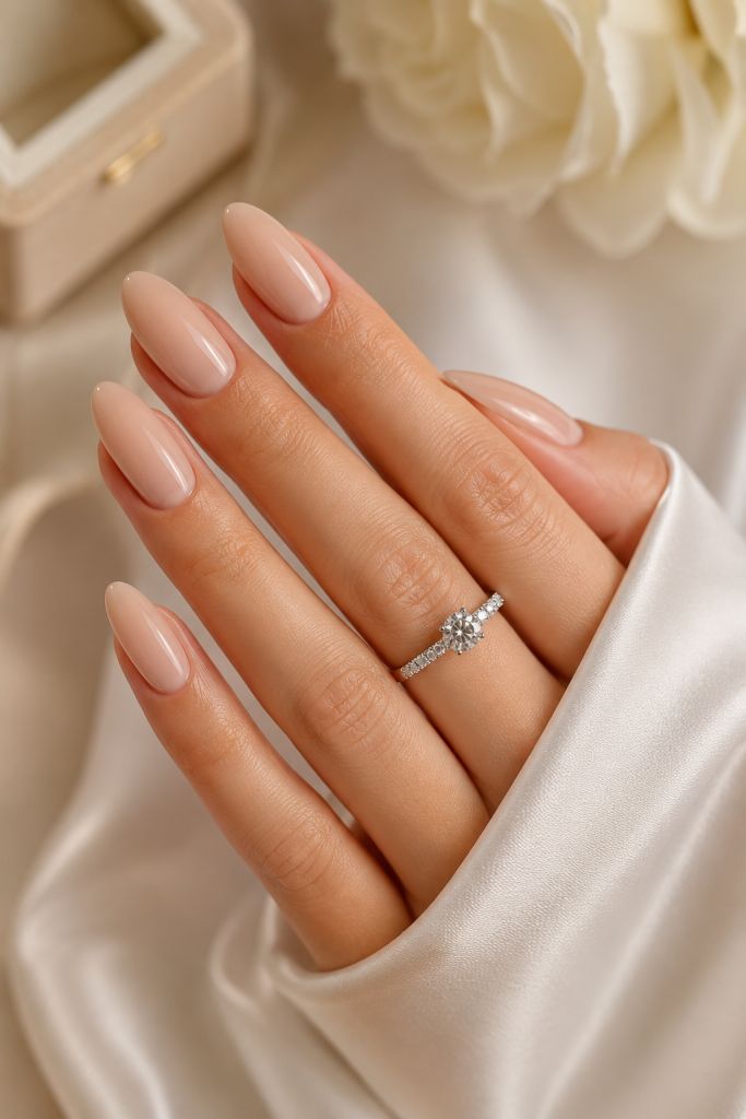 21 Elegant Engagement Nail Ideas for Brides