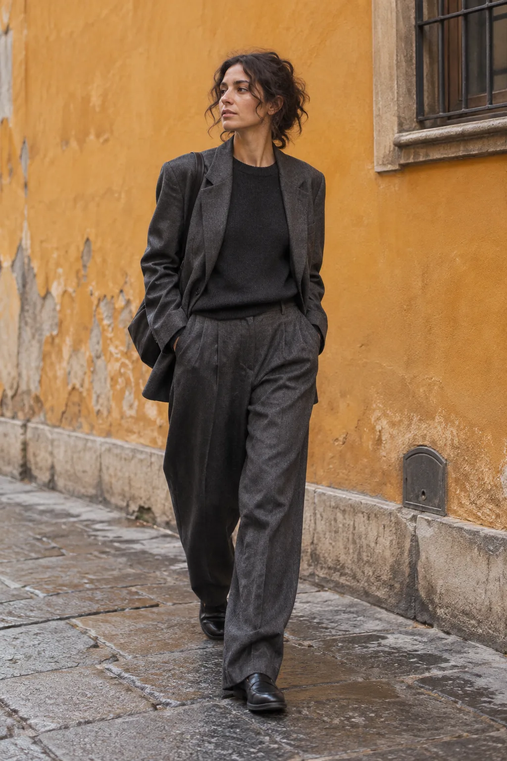 Monochromatic Charcoal Suit: Relaxed Tailoring Aesthetic Monochromatic Charcoal Suit: Relaxed Tailoring Aesthetic — Charcoal Outfits 2027