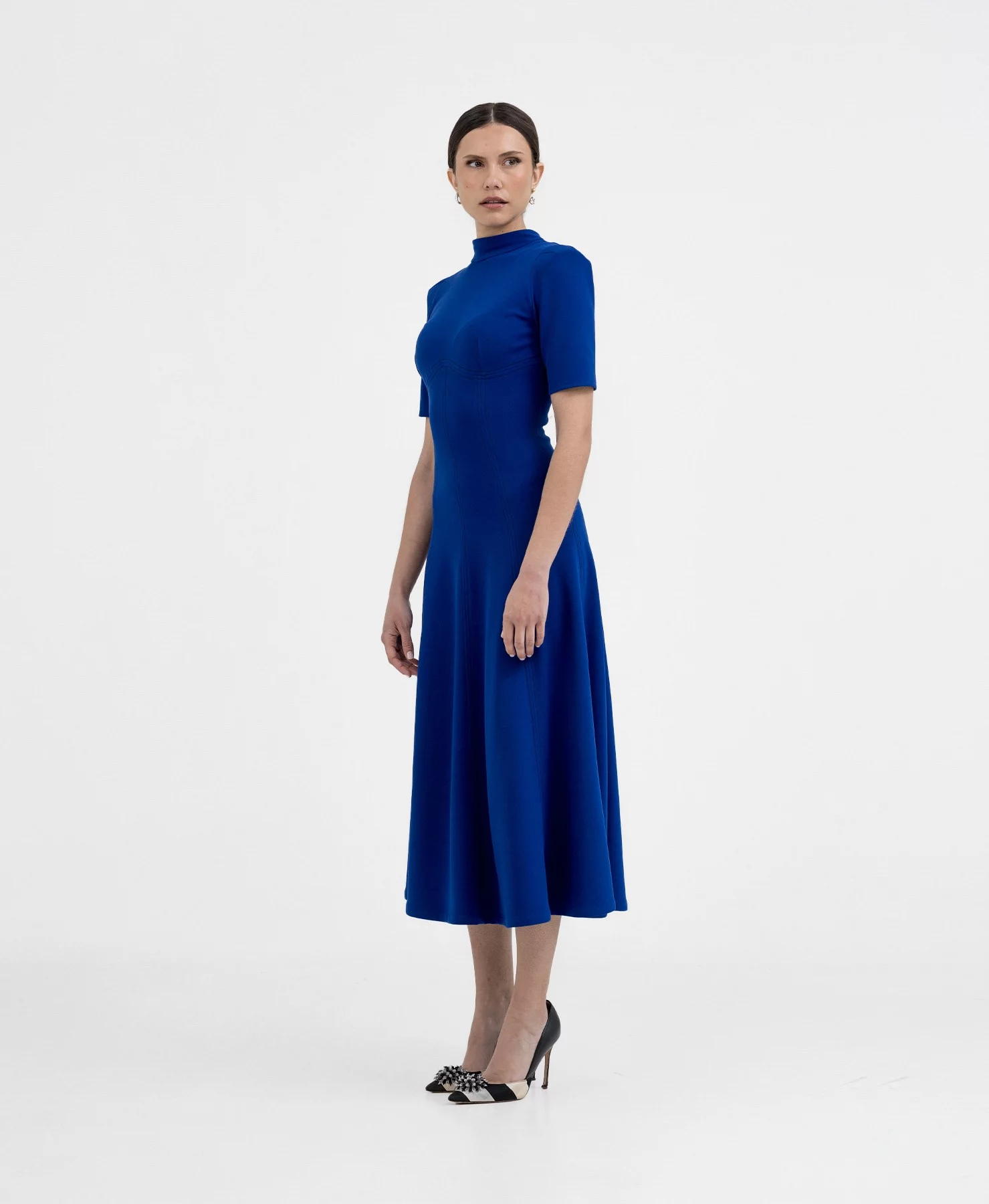 Royal Blue Midi Dress: Elegant Statement Piece Royal Blue Midi Dress: Elegant Statement Piece — Spring Outfit Trends 2027