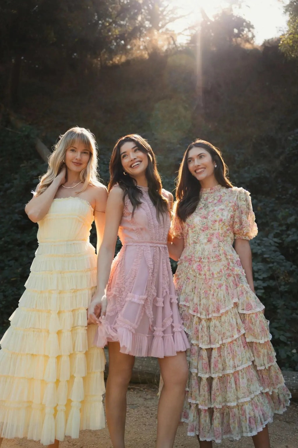Pastel Tiered Dresses for a Garden Party Sip and See — Sip and See Outfits 2027