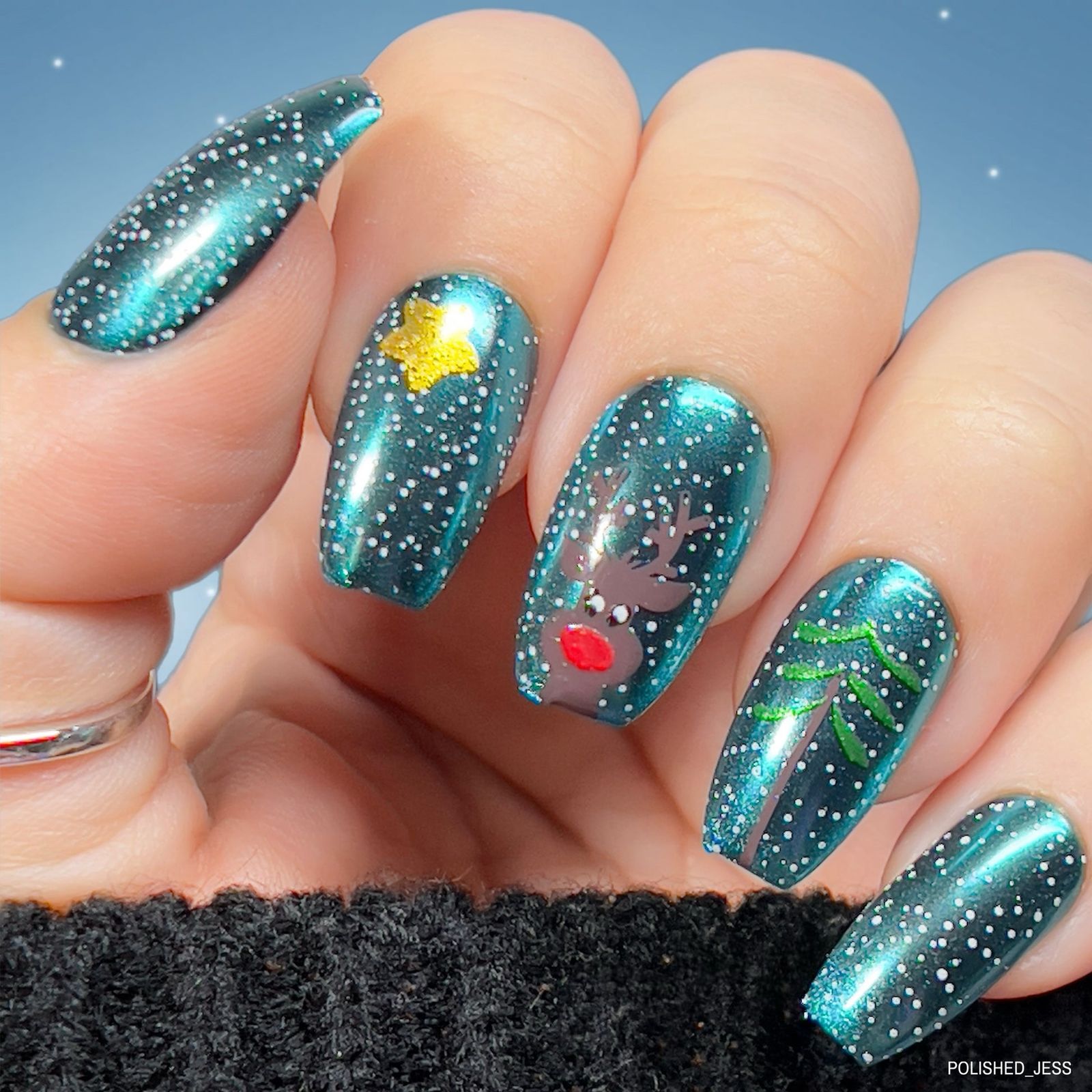 Shimmering Metallic Visual Idea Shimmering Metallic Visual Idea — Winter Wonderland Nails 2027