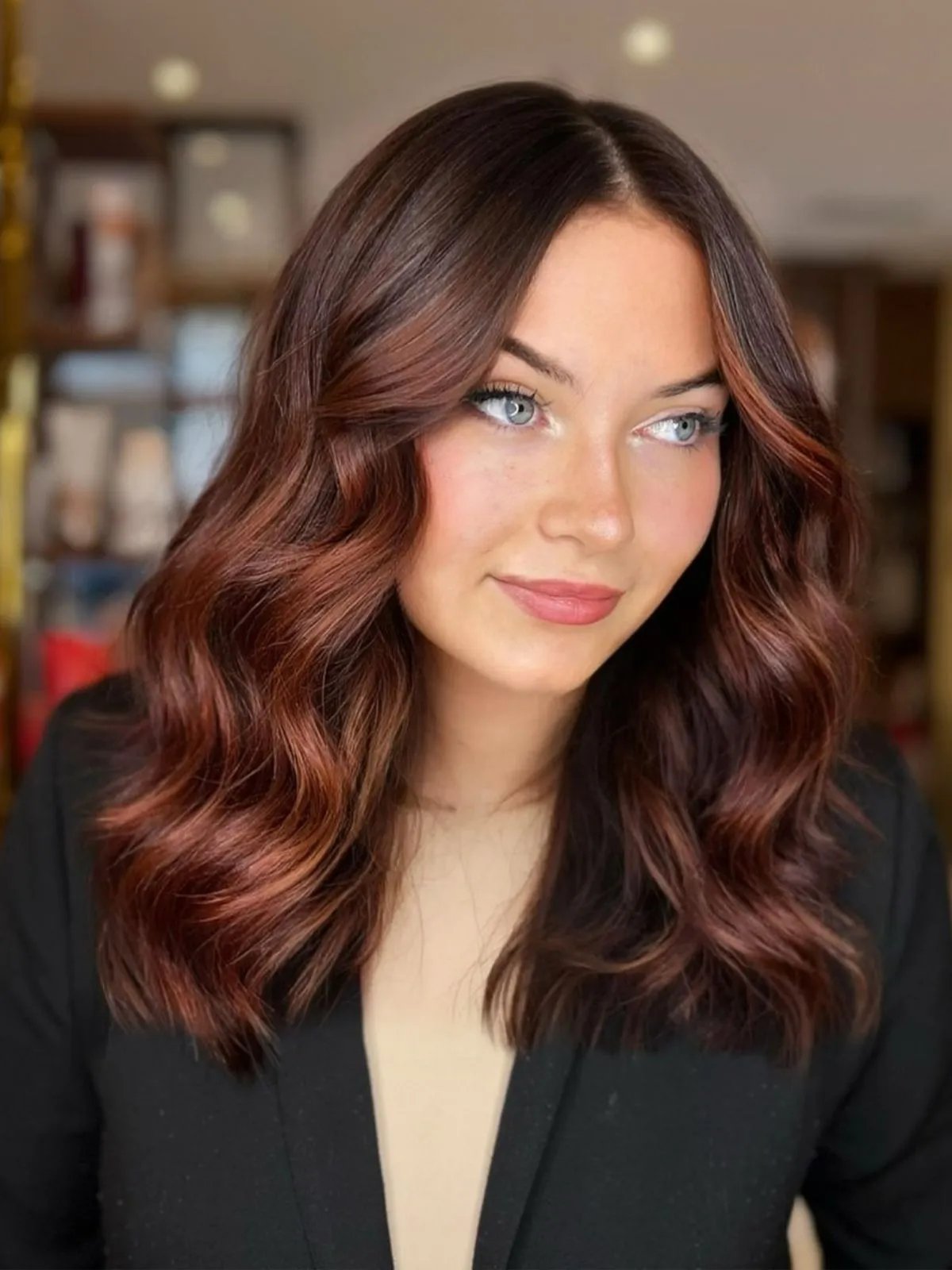 Dark Auburn With Red Highlights Shine Dark Auburn With Red Highlights Shine — Dark Auburn Hair 2027