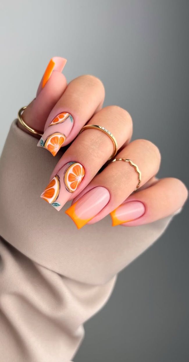 One Hand Close-Up Visual Idea One Hand Close-Up Visual Idea — Tangerine Nails 2027