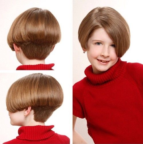 Ear Length Visual Idea — Bob 2027 for Little Girls