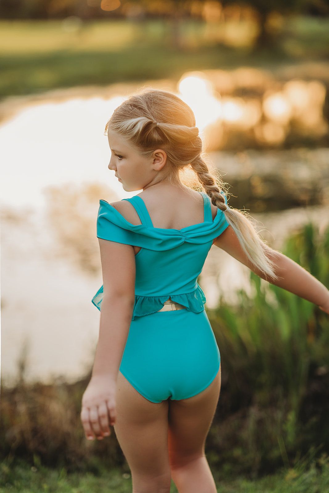 No Bangs Visual Idea — Little Girl Swim Hairstyles 2027