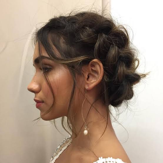 Dark Brown Base With Subtle Highlights Visual Idea — Crown Braid 2027
