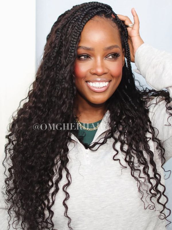 Box Braids Visual Idea Box Braids Visual Idea — Cornrows 2027 with Curls