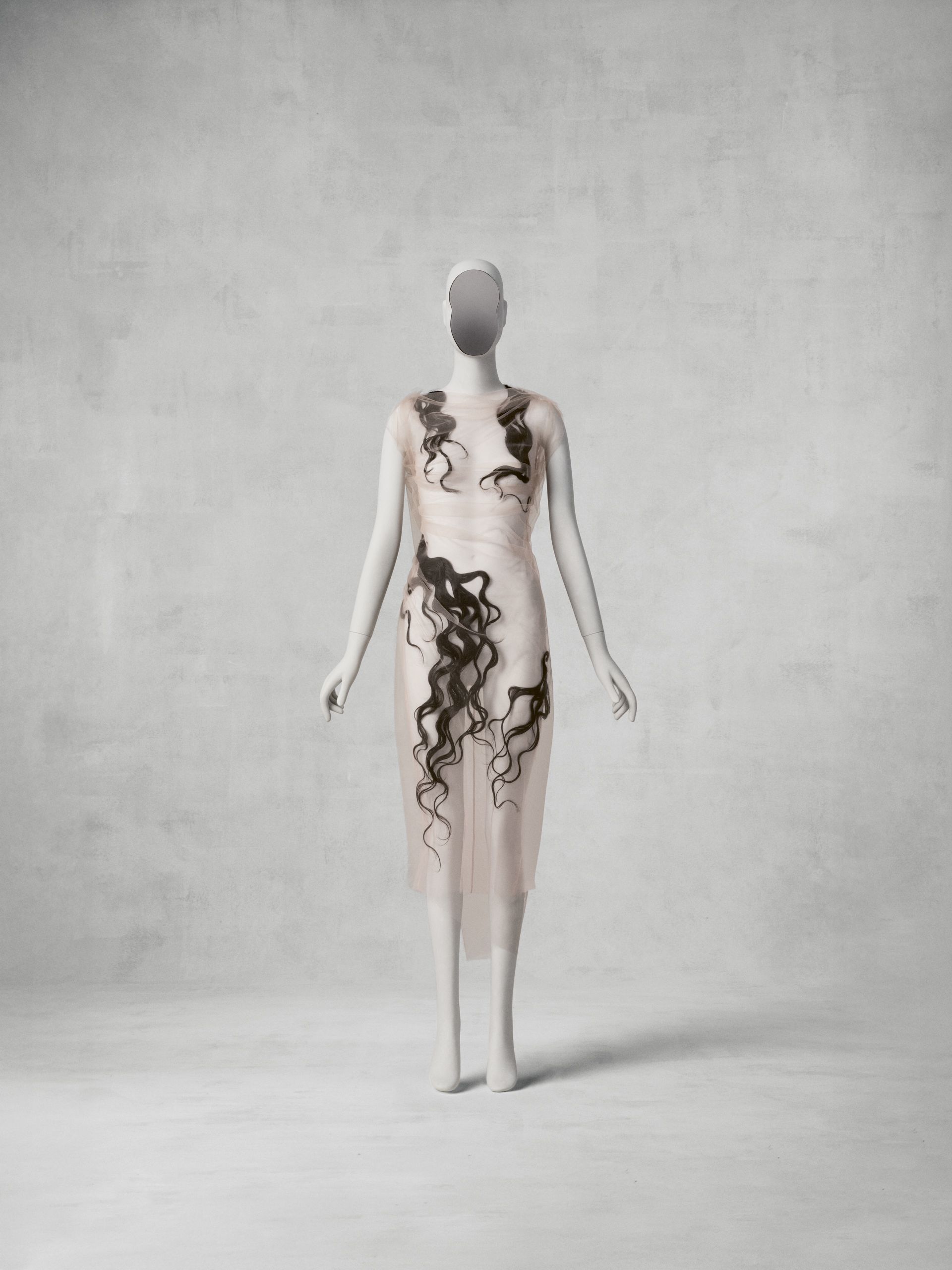 Sheer Embellished Dress with Sneakers for a Modern Museum Look Sheer Embellished Dress with Sneakers for a Modern Museum Look — Museum Outfits 2027