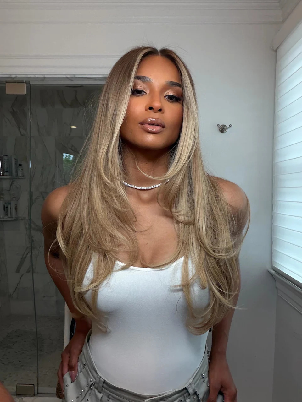 Glossy Ash Blonde Layers Glossy Ash Blonde Layers — Glazed Hair 2027