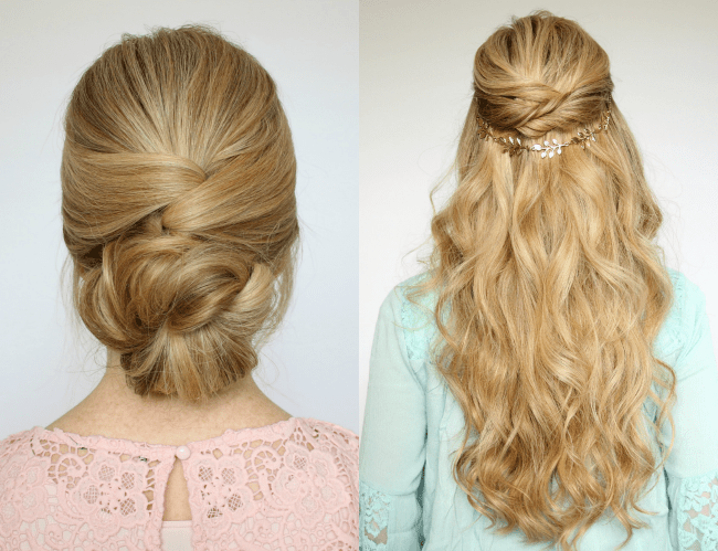 Ash Blonde Half-Up Twist with Accessory Ash Blonde Half-Up Twist with Accessory — Prom Hairstyles 2027 for Medium Hair