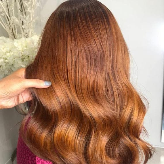 Copper Base With Subtle Highlights Copper Base With Subtle Highlights — Copper Penny Hair 2027