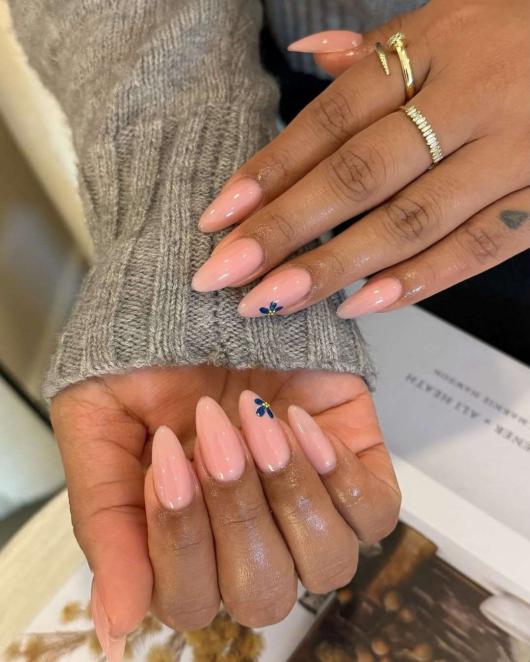 Spring Visual Idea Spring Visual Idea — Peach Almond Nails 2027