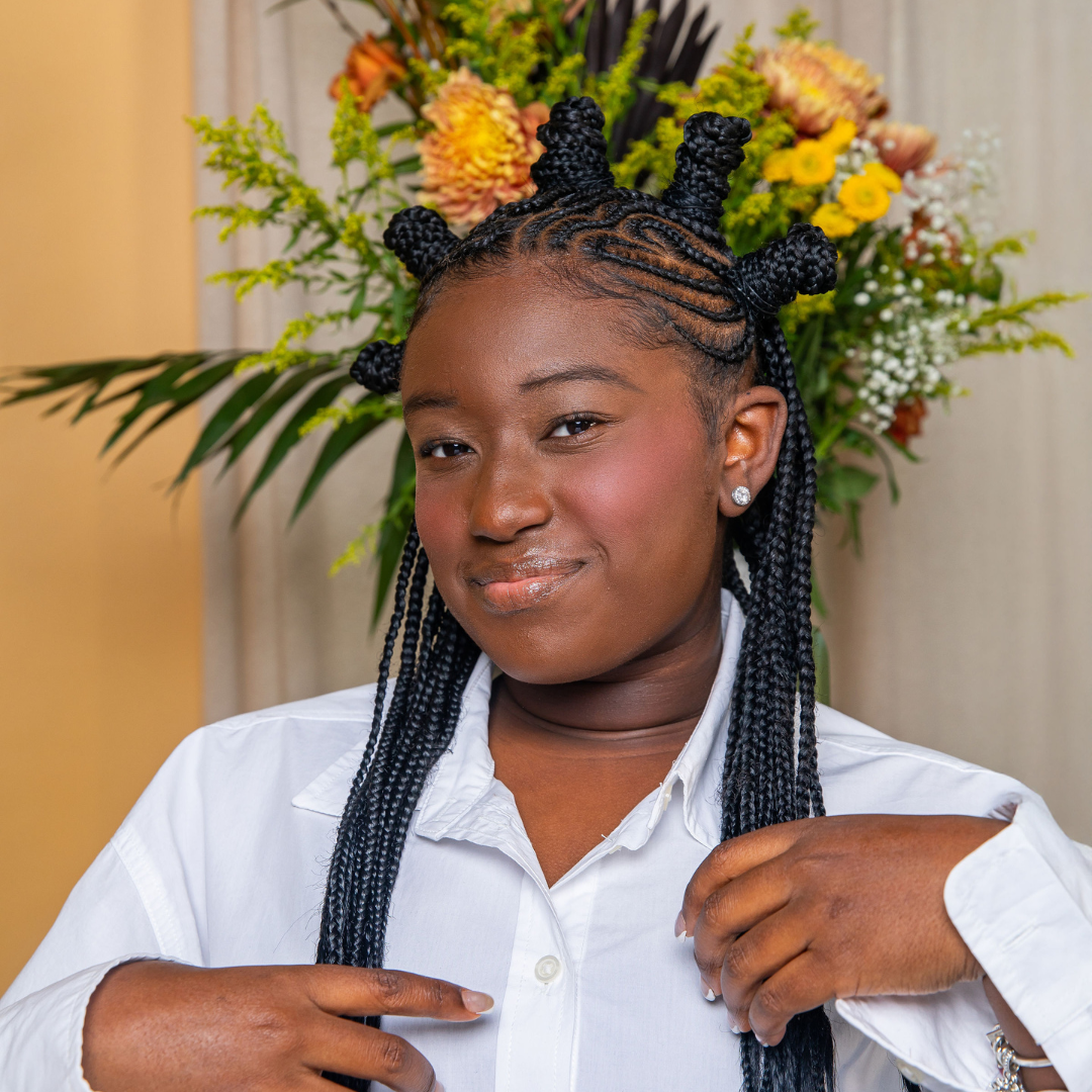 Geometric Zig-Zag Braid Pattern Geometric Zig-Zag Braid Pattern — Braided Hairstyles 2027 for Black Women