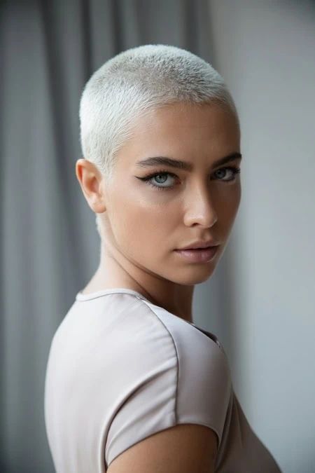 No Visible Parting Visual Idea — Buzz Cut for Women 2027
