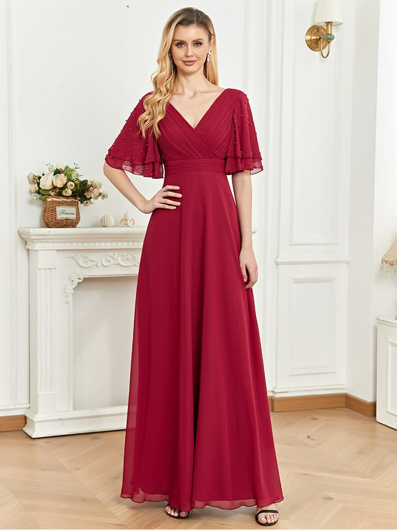 Flared Sleeve Maxi Dress Outfit Idea Flared Sleeve Maxi Dress Outfit Idea — Wedding Guest Dresses 2027