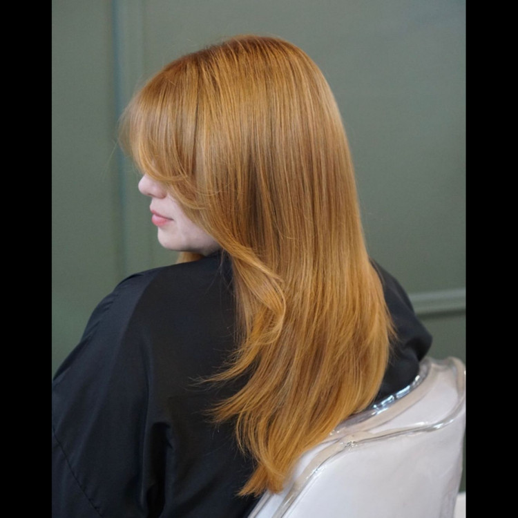Warm Copper With Lighter Ends Warm Copper With Lighter Ends — Copper Penny Hair 2027