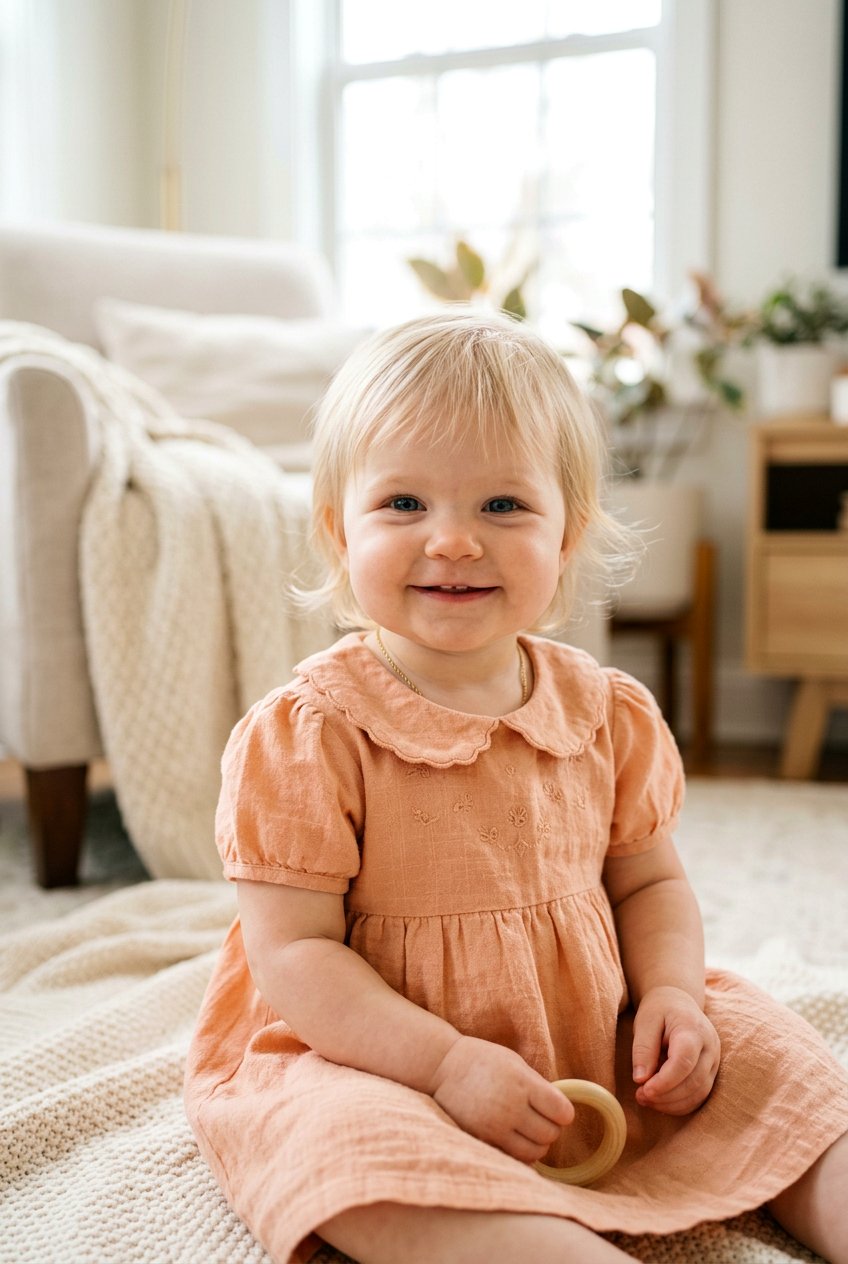 Blonde Ear-Length Bob Blonde Ear-Length Bob — Little Girl Hairstyles 2027