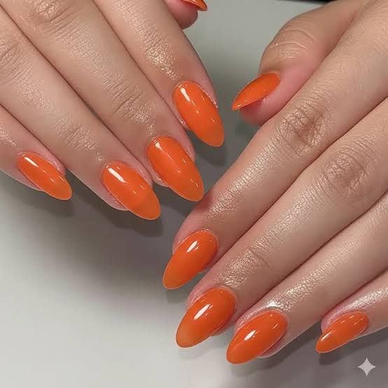 Good Visual Idea Good Visual Idea — Orange Summer Nails 2027